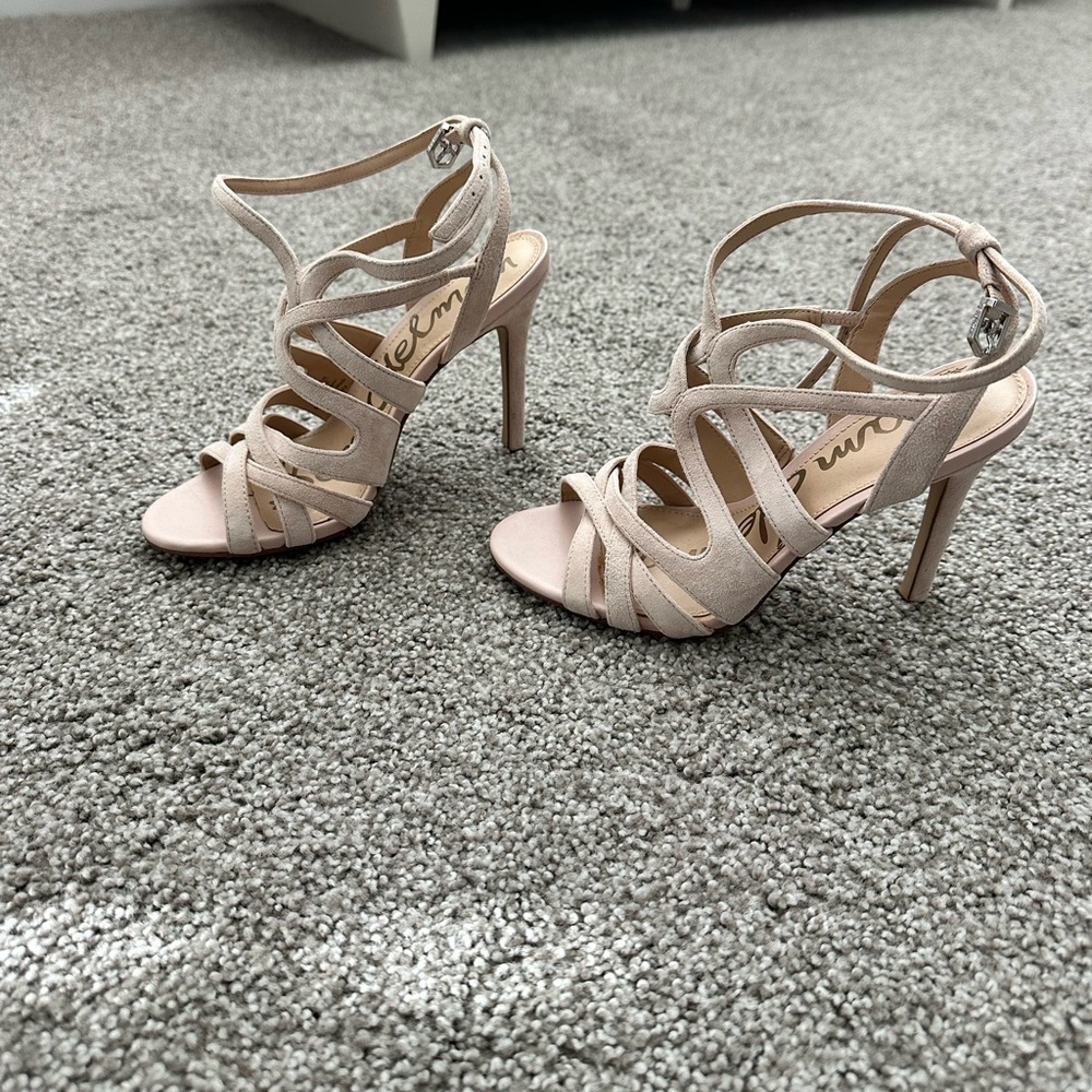 Light pink Sam Edelman heels, size 5